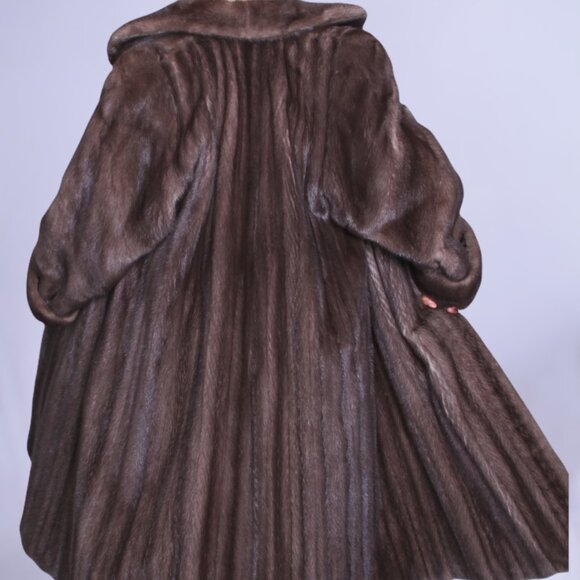 Jackets & Blazers - Full Length Sapphire Mink Coat